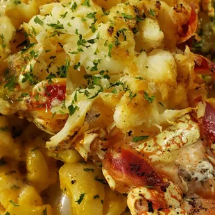 Lobster over mac