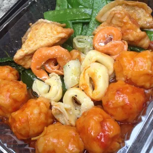 1" diameter Lobster balls - who knew!