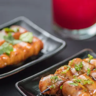 sushi and sashimi, food