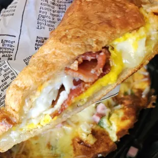 Bacon, Egg, Cheese Croissant