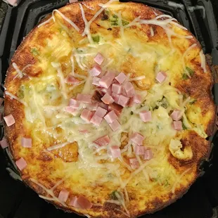 Ham &amp; Fontina Frittata