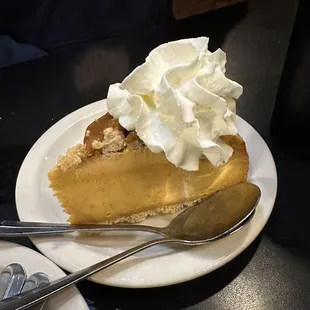 Pumpkin cheesecake