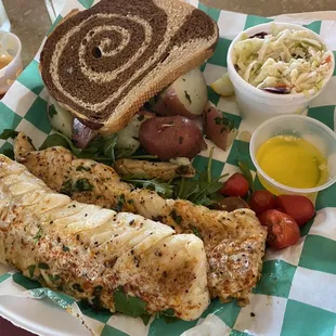 Baked cod is amazing!