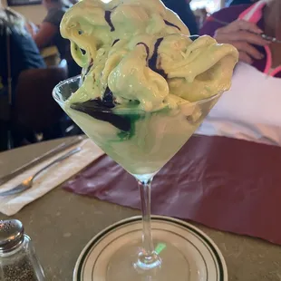 A delicious Grasshopper...huge!!