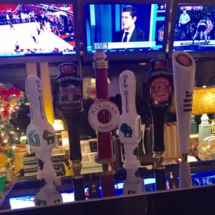 Beers on tap tonight, Friday the 13th, January 2017