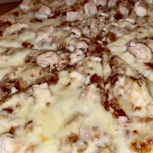 Chicken Bacon Ranch Pizza