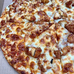 Chicken Bacon Ranch Pizza