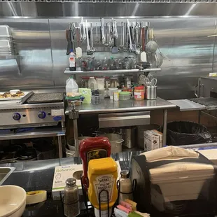 Everything is cooked in front of you