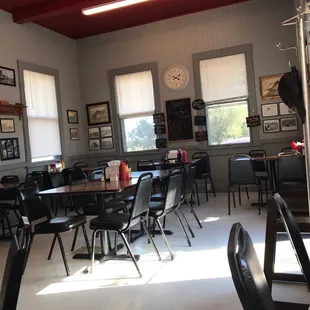 Part of the Diner seating area.