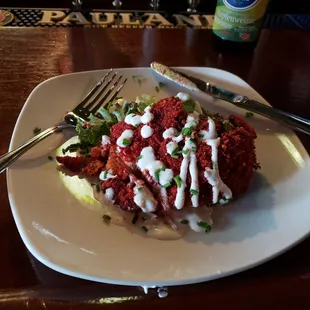 Spicy Cheetohs schnitzel