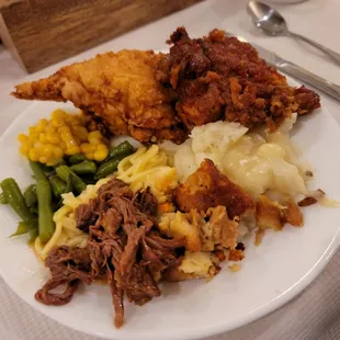 Plate one from the buffet.