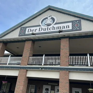 the front of the restaurant