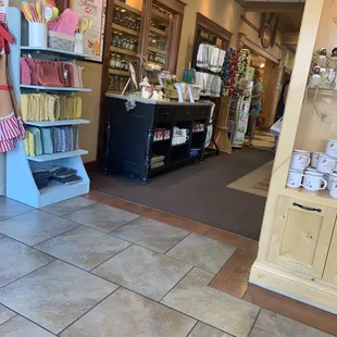 Waiting with some coffee.