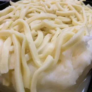 Noodles Over Mashed Potatoes