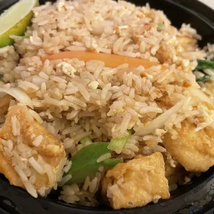 THAI FRIED RICE w tofu