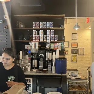 Coffee section