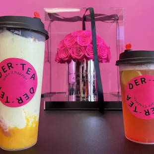 Avocado Mango Smoothie &amp; Jasmine Tea