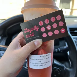 Strawberry Jasmine Green Tea
