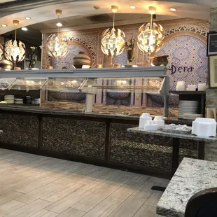 Buffet on the weekends.
