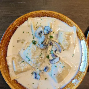 Mushroom Ravioli