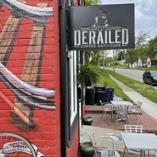 the outside of the building