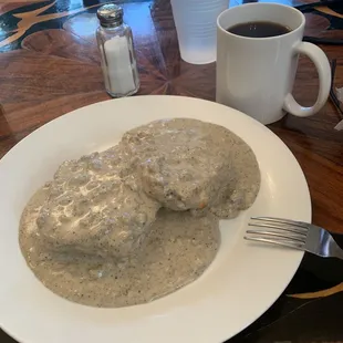 Biscuits and gravy