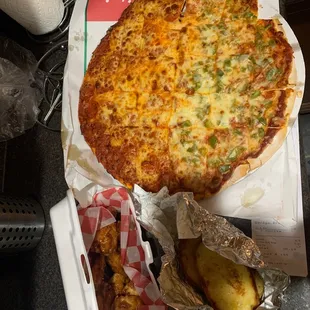 Family carry out special! Plus a 2 liter of soda