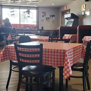 Interior seating during Covid