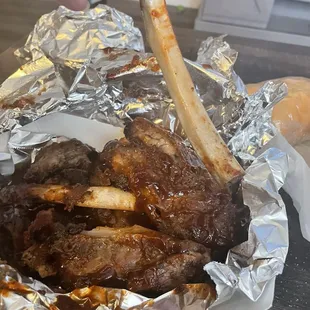 Fall off the bone barbecue ribs