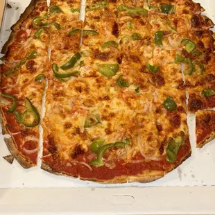 Thin Crust Pizza