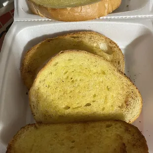 What they consider garlic bread