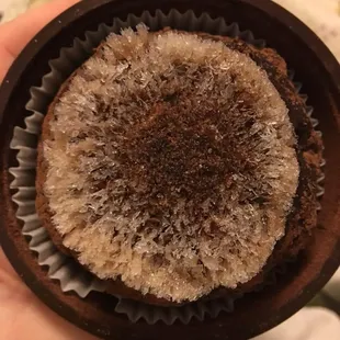 The frozen freezer burned "Tiramisu" they sent home in our carry out order