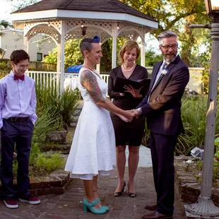 Our wedding at the beautiful Benachi House!