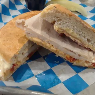 Hot Brown Panini is really good!!