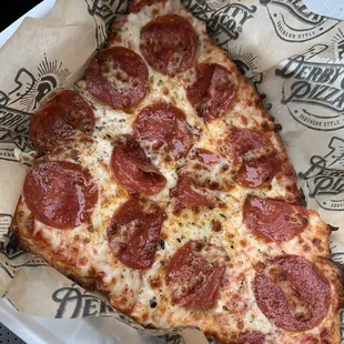 Pepperoni slice (aka kids pizza)