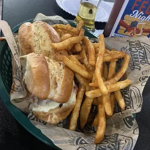 Jumbo Meatball Sub French Fries