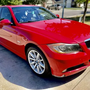 Red bmw, paint correction and wax!

Contact us 316-794-6359
derbydetailing.org