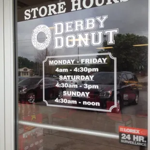 the store hours and hours