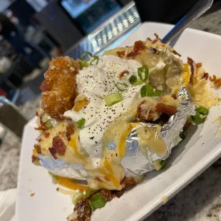 Recycled Bake Potato is a must try. . It's on there secret menu!!!!