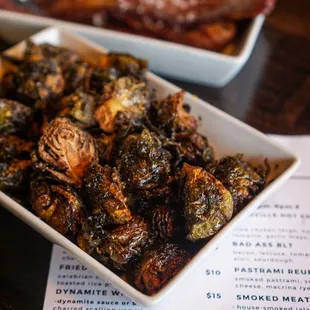 Fried Brussels Sprouts - IG: @nelson_eats