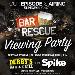 bar rescue viewing party