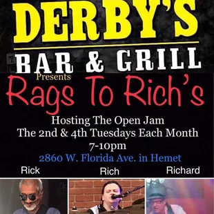 Jam session open mic night!