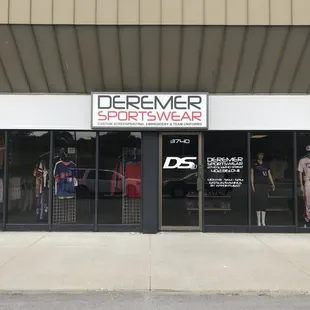 Front of our store, facing 132nd Street