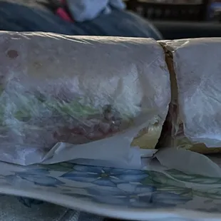 This is the way a sandwich should be wrapped .