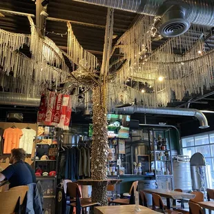 the inside of a brewery