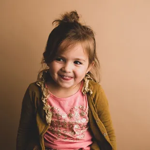 Simple studio sessions capturing your child's personality