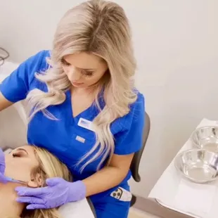 Unveil smoother, younger-looking skin with our Dermaplaning treatment. Experience the glow!