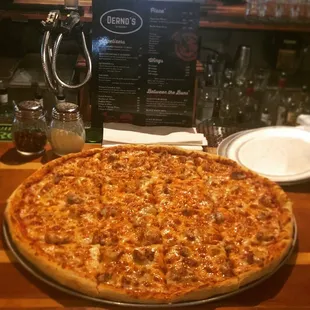 pizza, food