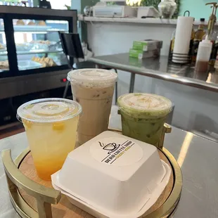 Catering Drinks and bakery goods