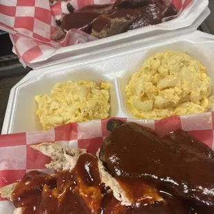 ribs, food, bbq ribs